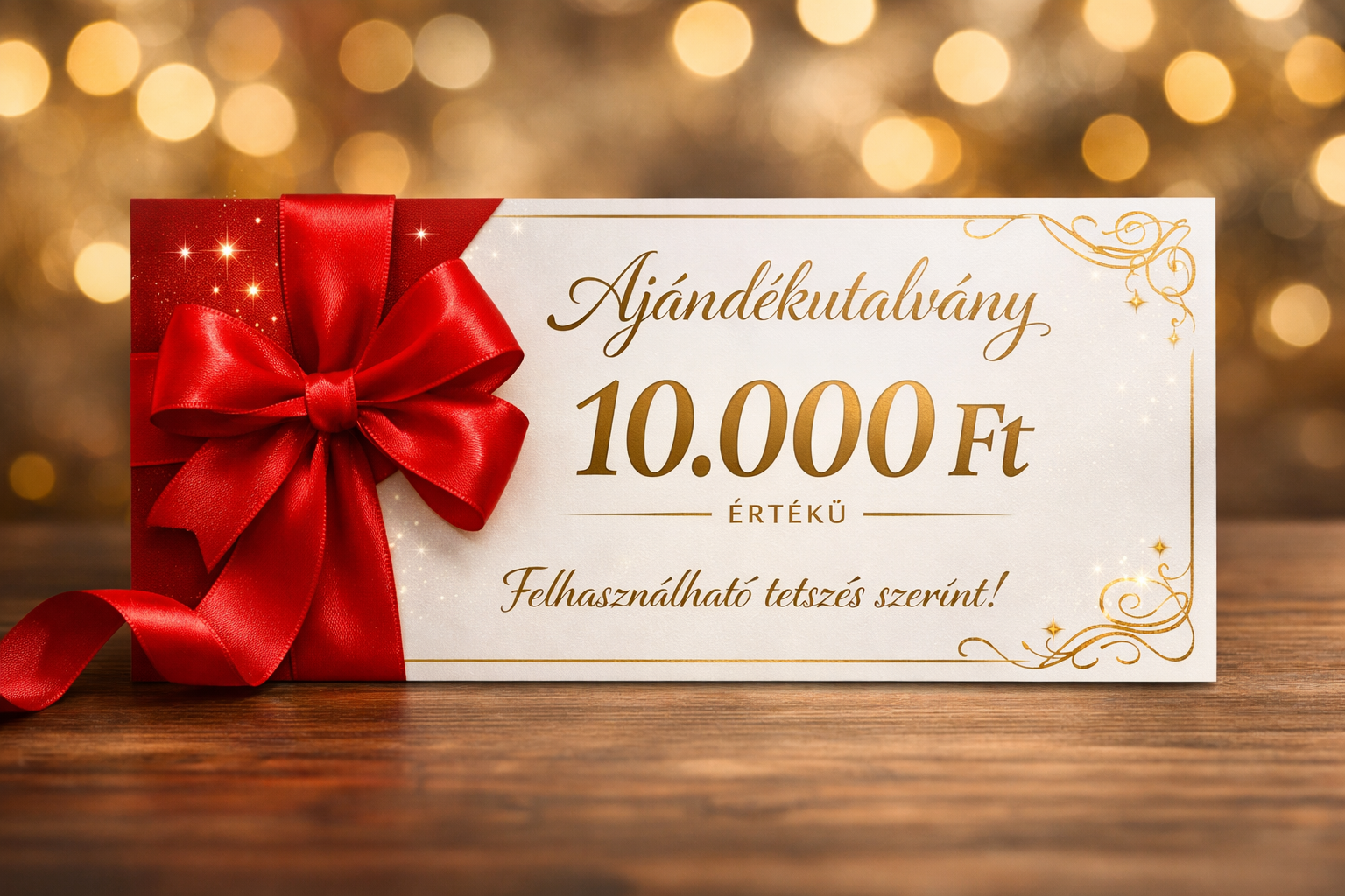 10.000 Ft értékű ajándékutalvány